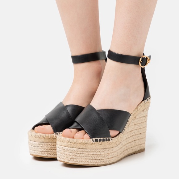 Tory Burch Shoes - Tory Burch Selby Wedge Platform Espadrilles